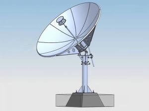 Antena banda-S Rx 2.2m