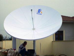 Antena parabólica Rx 3.7m